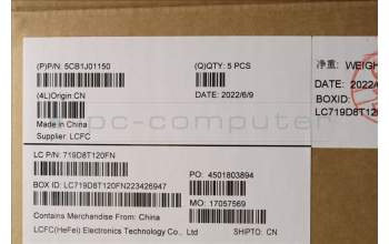 Lenovo 5CB1J01150 COVER Upper Case ASM_GERL82SFFP_SG_BL_ML