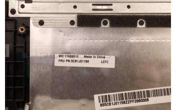 Lenovo 5CB1J01156 COVER Upper Case ASM_ITAL82SFFP_SG_BL_ML