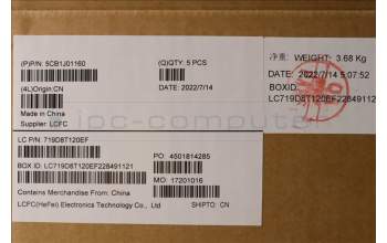 Lenovo 5CB1J01160 COVER UpperCaseASM_NORDICL82SFFPSGBL_ML