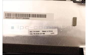 Lenovo 5CB1J01166 COVER Upper Case ASM_TC L82SFFP_SG_BL_ML