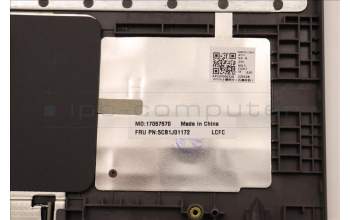 Lenovo 5CB1J01172 COVER Upper Case ASM_ARAL82SFFP_SG_BL_PC