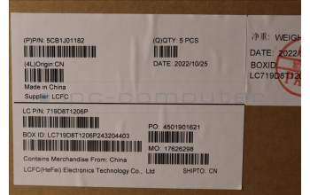 Lenovo 5CB1J01182 COVER Upper Case ASM_GERL82SFFP_SG_BL_PC