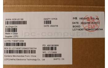 Lenovo 5CB1J01189 COVER Upper Case ASM_JPNL82SFFP_SG_BL_PC