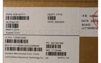 Lenovo 5CB1J01711 COVER Upper Case ASM_ENG L82QC NFP_CG