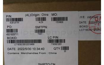 Lenovo 5CB1J01791 COVER Strip Cover L 82QG SG