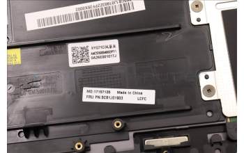 Lenovo 5CB1J01903 C-Cover with keyboard,Nordic,Storm Grey,Non_FingerPrint