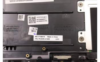 Lenovo 5CB1J01920 C-Cover with keyboard,French,Storm Grey,Non_Fingerprint