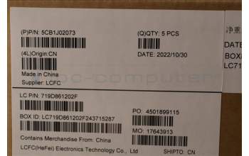 Lenovo 5CB1J02073 COVER Upper Case ASM_POR L82QE FPSB