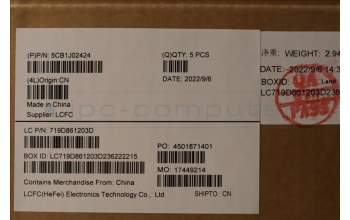 Lenovo 5CB1J02424 COVER Upper Case ASM_FRA L82QE FPSG