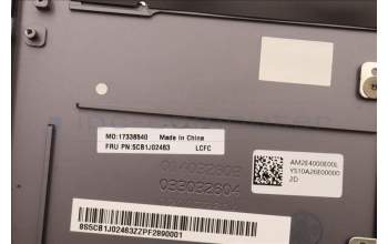 Lenovo 5CB1J02463 COVER Upper Case ASM_JPN L82QE NFPSG