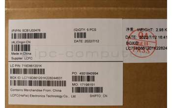 Lenovo 5CB1J02476 COVER Upper Case ASM_SWS L82QE NFPSG