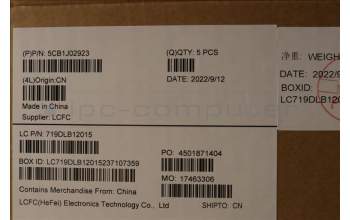 Lenovo 5CB1J02923 COVER Upper Case ASM_FRA L82U1 I/G_FP_U