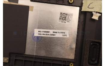 Lenovo 5CB1J02931 COVER Upper Case ASM_ITA L82U1 I/G_FP_U