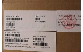 Lenovo 5CB1J04274 COVER Lower Case L 82TF BK