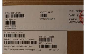 Lenovo 5CB1J04367 COVER Upper Case ASM_UKE L82TF WHOG