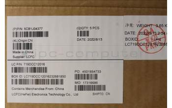 Lenovo 5CB1J04377 COVER Upper Case ASM_BEL L82TF WHSG