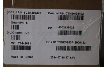 Lenovo 5CB1J05303 COVER UpperCaseASM_RUS C82SD PLSG NFPBL
