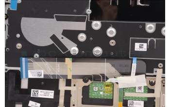 Lenovo 5CB1J08540 C-Abdeckung mit Tastatur, Deutsch, Schiefergrau, Hintergrundbeleuchtung, Fingerabdruck