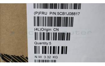 Lenovo 5CB1J08817 COVER Upper Case ASM_CZE/SLKH82SNSTGYDIS