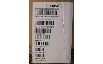 Lenovo 5CB1J08818 COVER Upper Case ASM_ENG H 82SN STGY DIS