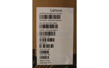 Lenovo 5CB1J08819 COVER Upper Case ASM_EURO ENG H STGY DIS