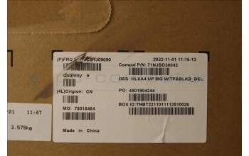 Lenovo 5CB1J09090 COVER Upper Case ASM_BEL C21DH MGBL