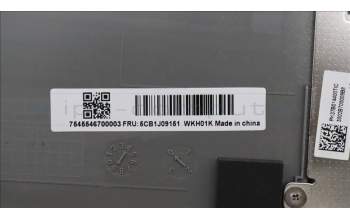 Lenovo 5CB1J09151 COVER Upper Case ASM_GER C21DH MGNBL