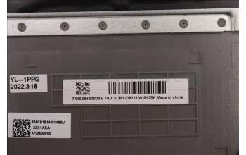 Lenovo 5CB1J09218 COVER Upper Case ASM_BEL C21DJ MGBL