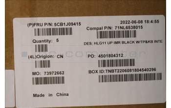 Lenovo 5CB1J09415 COVER Upper Case ASM_EURO ENG C82SA BLA