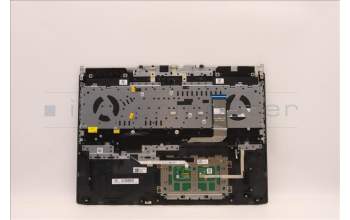 Lenovo 5CB1J09437 C-Abdeckung mit Tastatur, Slowenisch, Schwarz, Hintergrundbeleuchtung