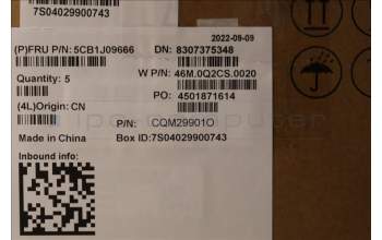 Lenovo 5CB1J09666 COVER Upper Case ASM_SWS W 21AS AG