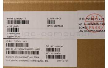 Lenovo 5CB1J10175 COVER Upper Case ASM_CZE/SLK L82T0