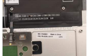 Lenovo 5CB1J10177 COVER Upper Case ASM_EURO ENG L82T0