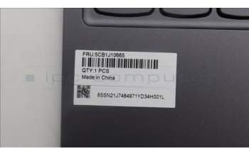 Lenovo 5CB1J10665 COVER Upper Case ASM_UKE WT 82TQ BL SG