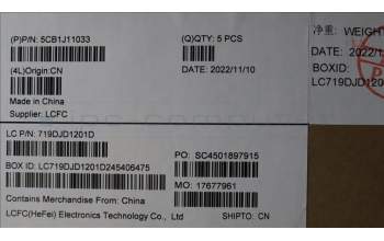 Lenovo 5CB1J11033 COVER Upper Case ASM_POR L82QF FPSB