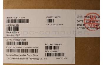 Lenovo 5CB1J11036 COVER Upper Case ASM_SPA L82QF FPSB