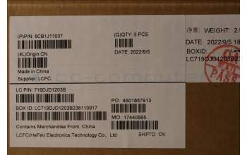 Lenovo 5CB1J11037 COVER Upper Case ASM_SWS L82QF FPSB