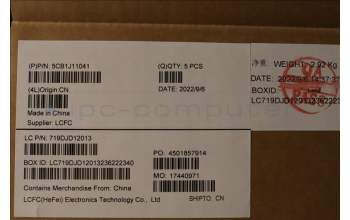 Lenovo 5CB1J11041 COVER Upper Case ASM_UKE L82QF FPSB