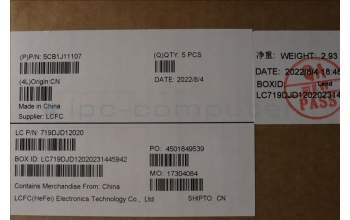 Lenovo 5CB1J11107 COVER Upper Case ASM_ENG L82QF NFPSB