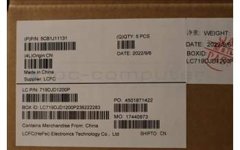 Lenovo 5CB1J11131 COVER Upper Case ASM_RUS L82QF NFPSG