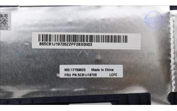 Lenovo 5CB1J19720 COVER Upper Case ASM_BUL L82V7 NFPAB