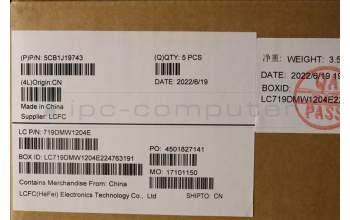 Lenovo 5CB1J19743 COVER Upper Case ASM_HUN L82V7 NFPGY