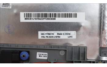 Lenovo 5CB1J19754 COVER Upper Case ASM_UKR L82V7 NFPGY