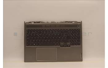 Lenovo 5CB1J23711 C-Abdeckung mit Tastatur, Belgisch, Mineralgrau, GB