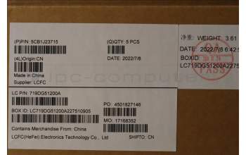 Lenovo 5CB1J23715 COVER Upper Case ASM_CZE/SLK L21EK MGR