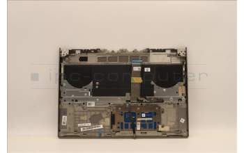 Lenovo 5CB1J23725 C-Cover with keyboard, French, Mineral Grey