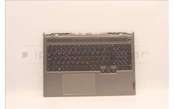 Lenovo 5CB1J23747 C-Cover with keyboard, Portuguese, Mineral Grey