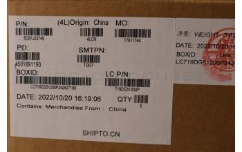 Lenovo 5CB1J23749 C-Abdeckung mit Tastatur, Russisch, Mineralgrau