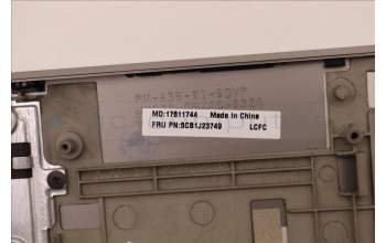 Lenovo 5CB1J23749 C-Abdeckung mit Tastatur, Russisch, Mineralgrau