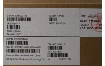 Lenovo 5CB1J23758 COVER Upper Case ASM_SWS L21EK MGR